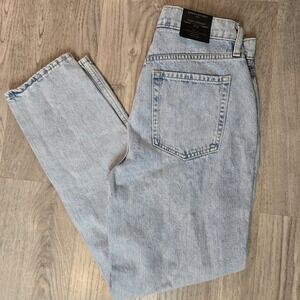 Banana Republic NWT Womens 27/4 highRise Y2K Curvy Straight Lght Wash Jean Denim